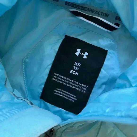 NWT Under Armour Coldgear Reactor Puffer Jacket XS - Picture 7 of 10